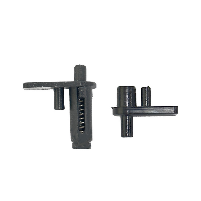 Left Terrarium Hinge Black
