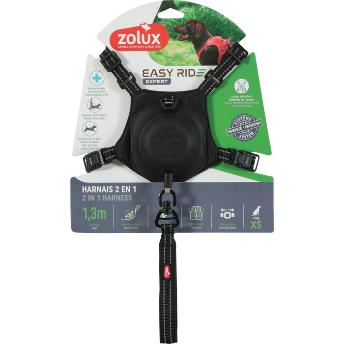 Easyride Harness Black, XSmall
