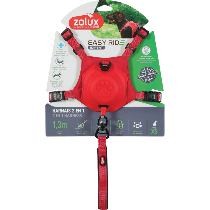 Easyride Harness Red, XSmall