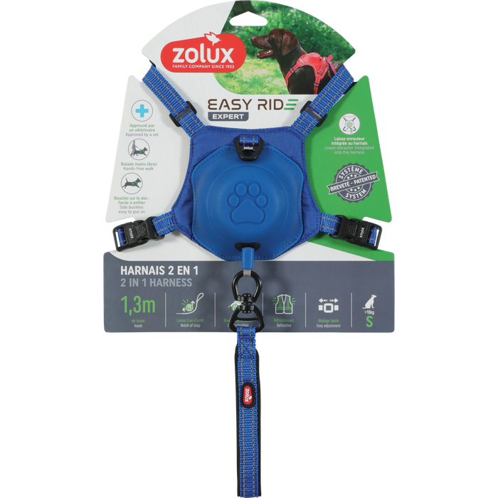 Easyride Harness Blue, Small