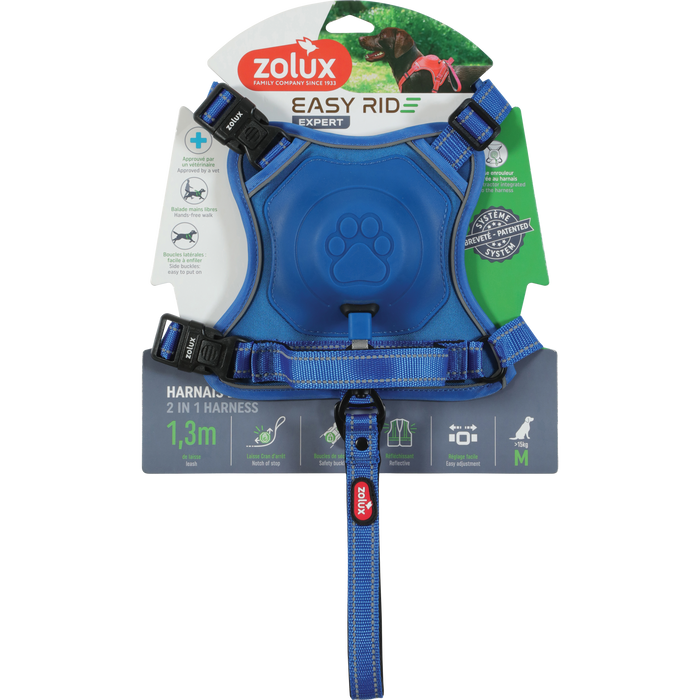 Easyride Harness Blue, Medium