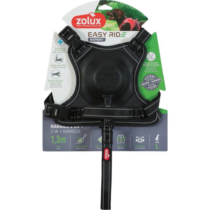 Easyride Harness Black, Large