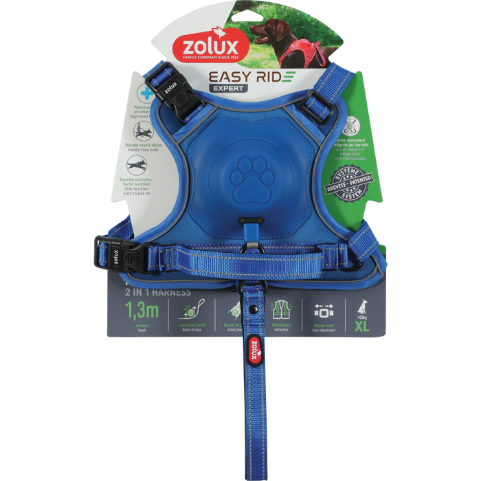 Easyride Harness Blue, XLarge