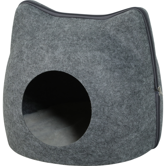 Moon Cat Ears Igloo Charcoal