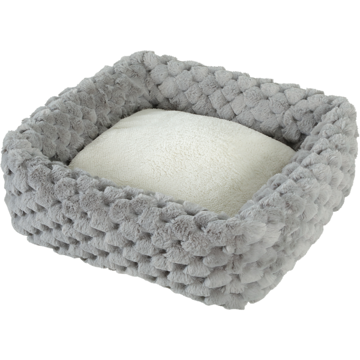 Abelha Squared Pet Bed Grey