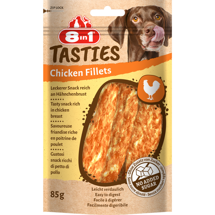 8in1 Tasties Chicken Fillets 85 g