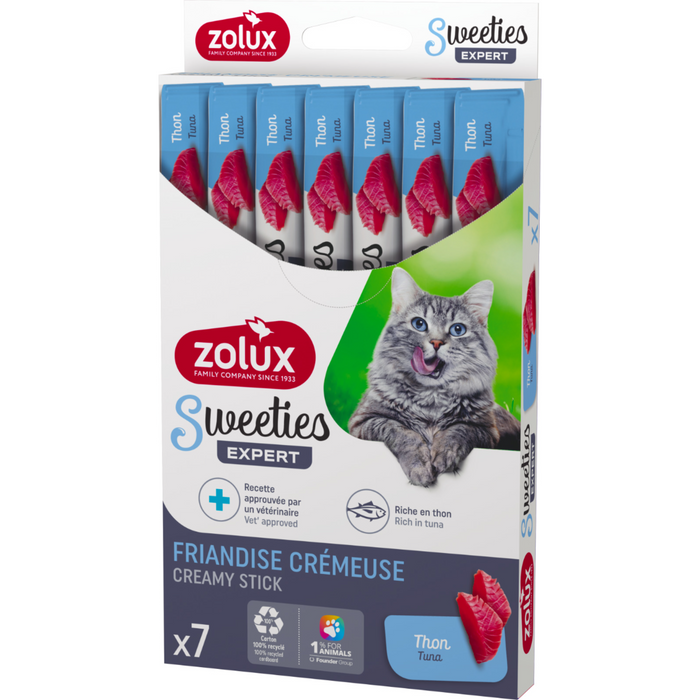 Sweeties Creamy Stick for Cats, Tuna, 7 pcs/box