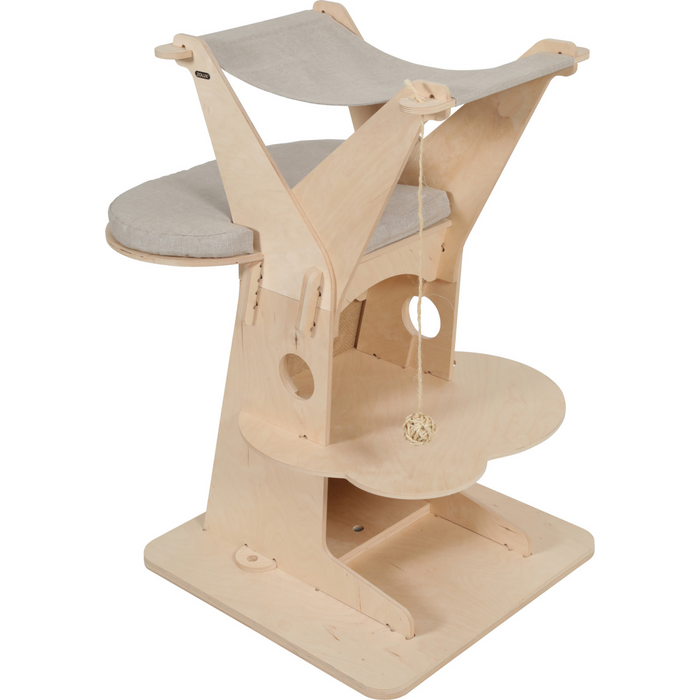 Cat Lodge 5 Cat Tree 90cm FSC - Imperfect