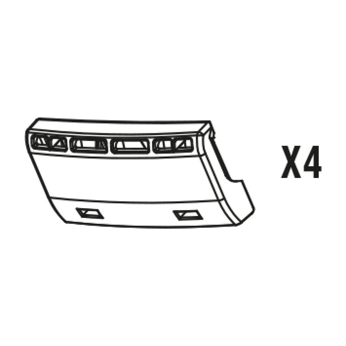 Mega Filtra Replacement Opening/Closing Hooks 4/pk