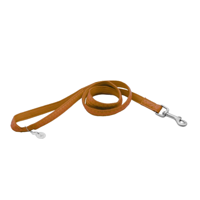 Mylord Leatherette Dog Leash 120 x 2 cm, Beige