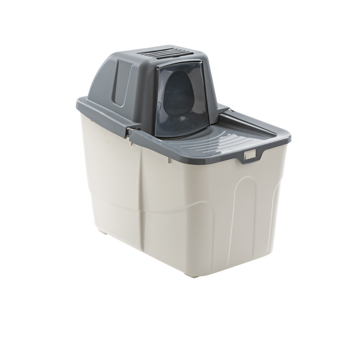 Buxo Close Cat Litter Box Grey 58 x 39 x 56 cm