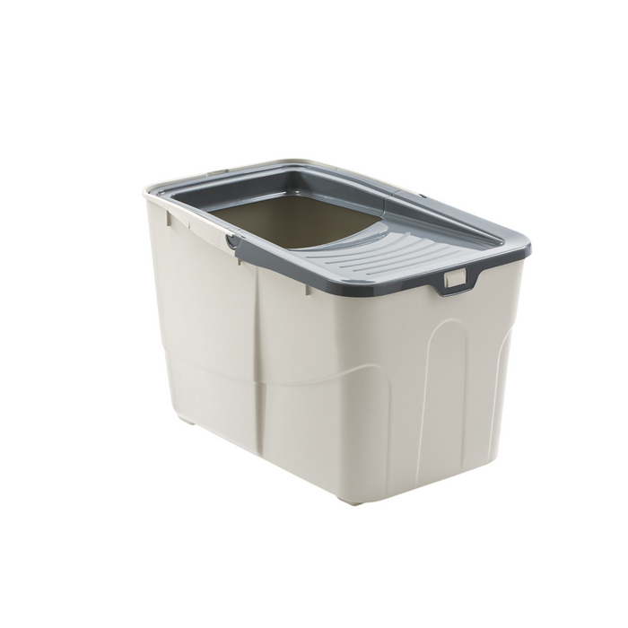 Buxo Open Cat Litter Box Grey 58 x 39 x 38.5 cm