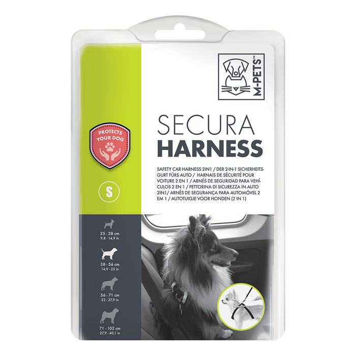 M-Pets Secura Safety Car Harness 2in1