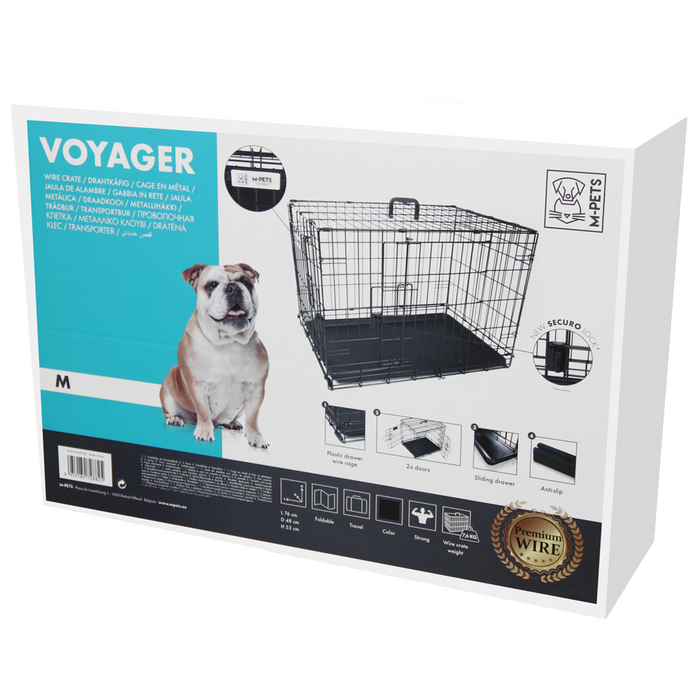 M-Pets Voyager Wire Crate