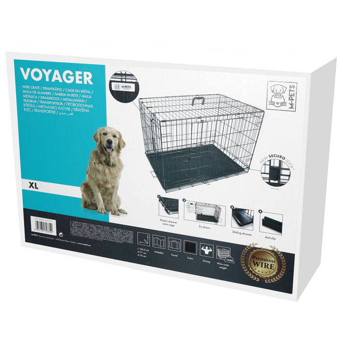 M-Pets Voyager Wire Crate