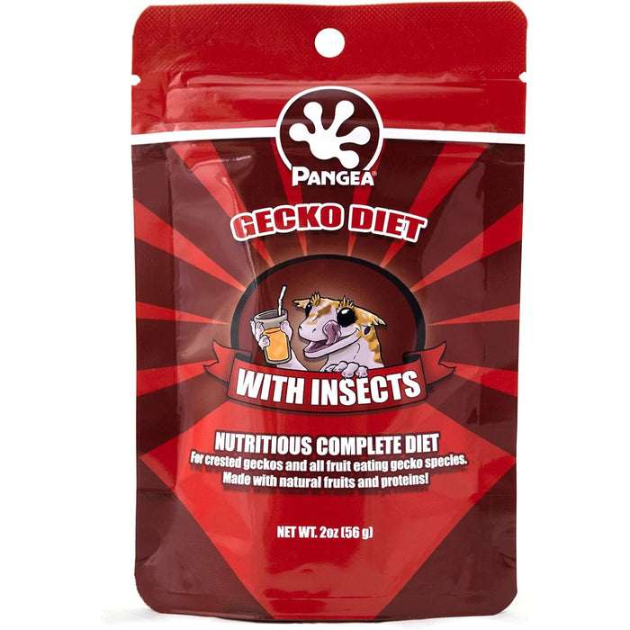Pangea Fruit Mix Complete Gecko Diet with Insects – 2oz (56g)