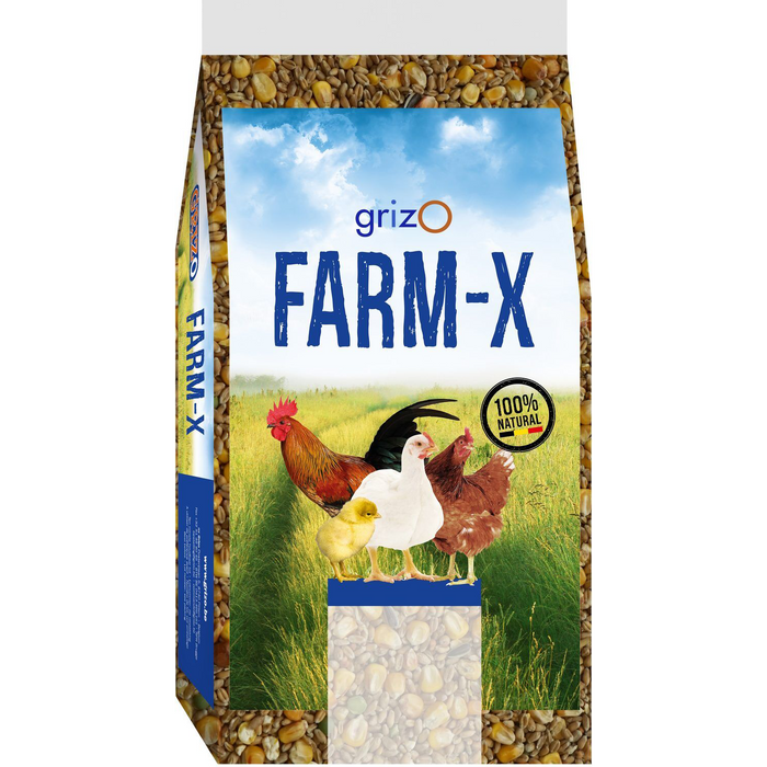 CHICKEN GRAIN MIX +BROKEN CORN FARM-X 20KG