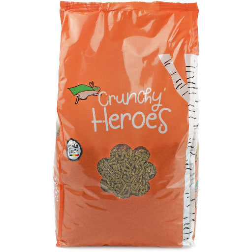 GRIZO FORTIFIED NATURAL FOOD RABBITS CRUNCHY HEROES 3.2MM 20KG