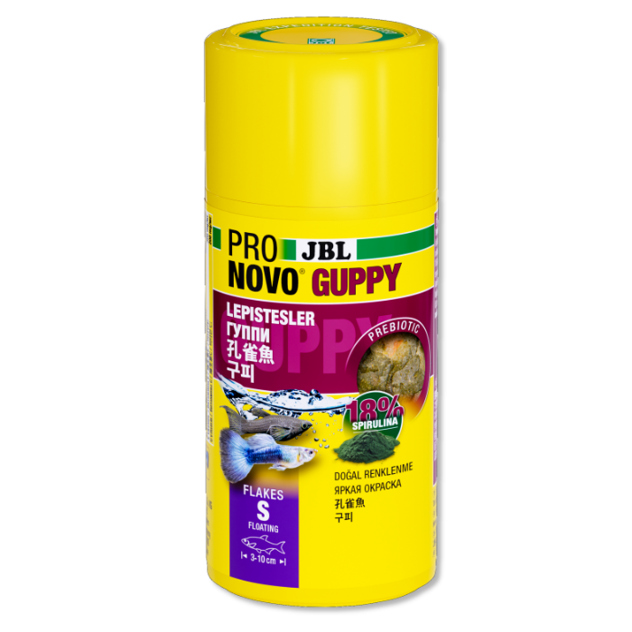 JBL Pronovo Guppy Flakes S, 100 ml