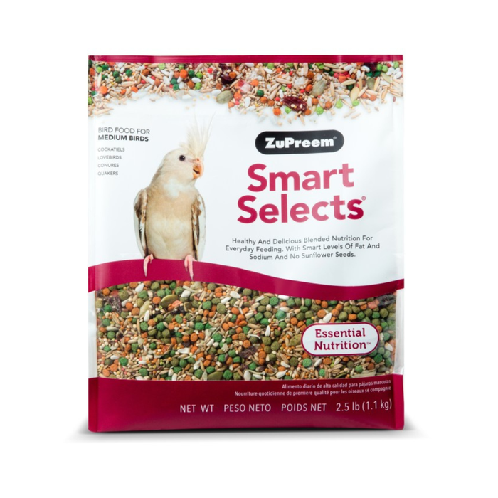 Smart Selects Cockatiels 2.5 lbs