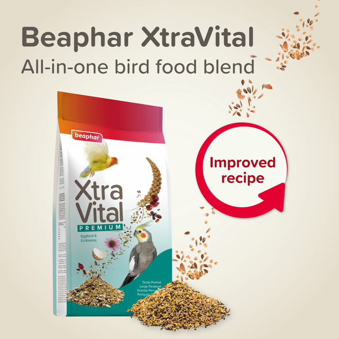 XTRAVITAL Large Parakeet 1kg (NEW FORMULA)