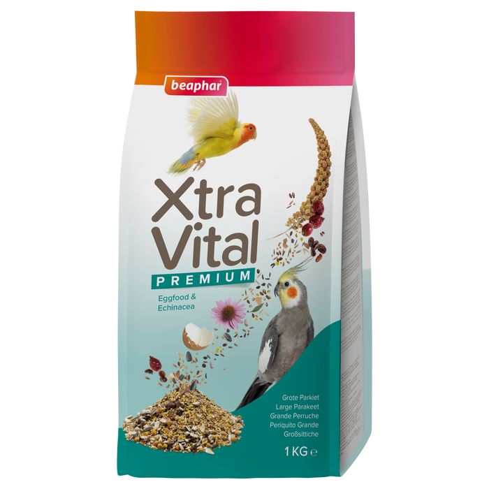 XTRAVITAL Large Parakeet 1kg (NEW FORMULA)