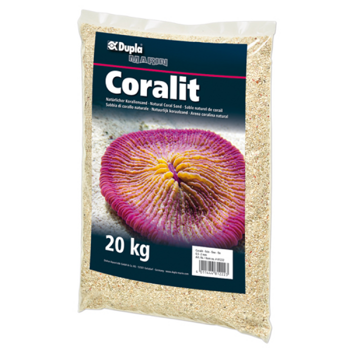 Coralit, Coral Sand Fine, 0.5 - 2 mm dia., 20 KG