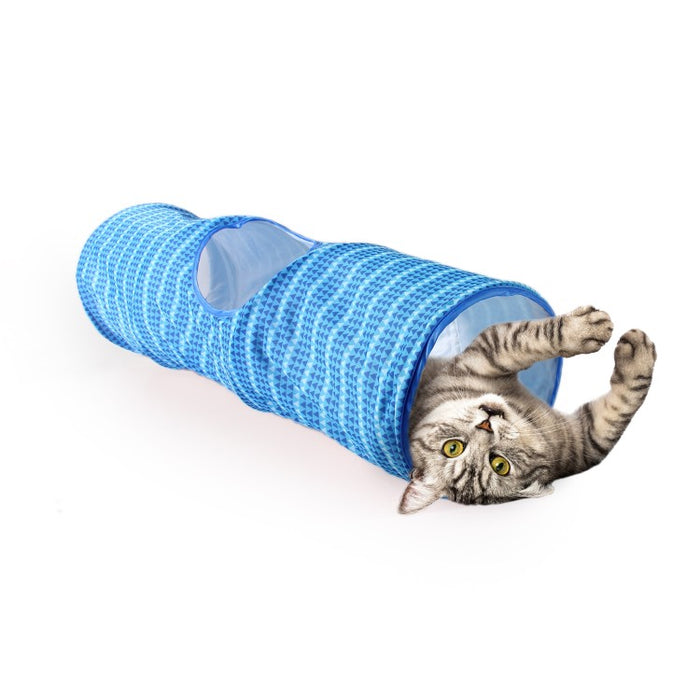 Modern Cat Tunnel - Blue