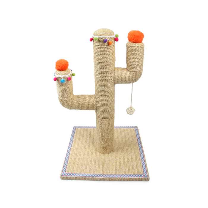 Whisker Fiesta - Cactus Cat Scratching Post