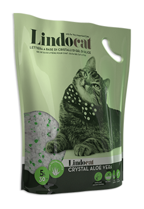 LindoCat Crystal Aloe Vera Scent (Silicagel) - 5 L