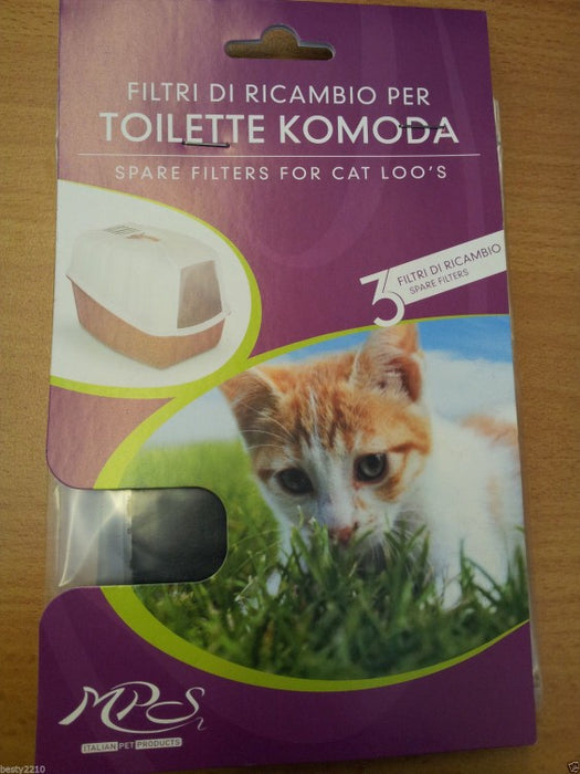 Carbon Filters for Komoda Cat Litter Tray