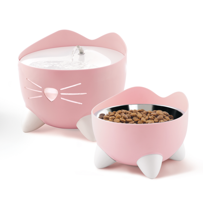 CatIt Pixi Drinking Fountain - Combo pack/Pink