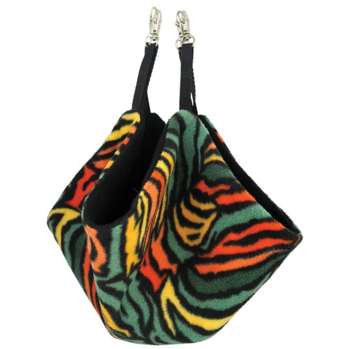 Hangouts Parachute Pouch - Rainbow Zebra