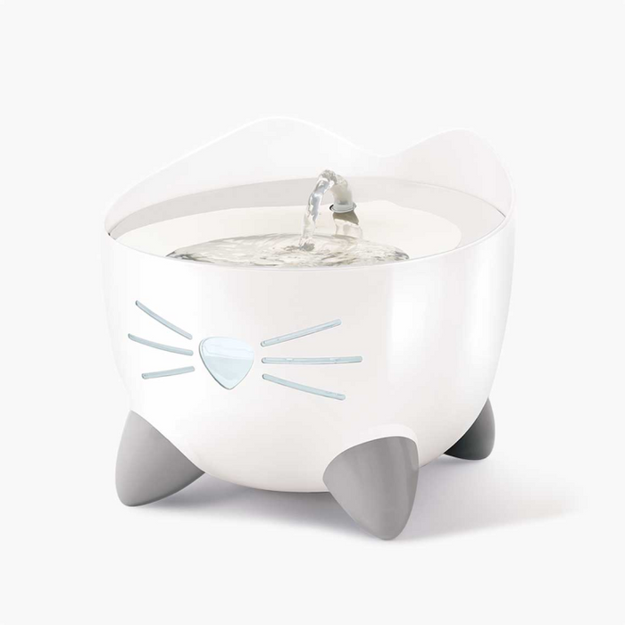 Catit PIXI Stainless Steel Fountain 2.5L, White