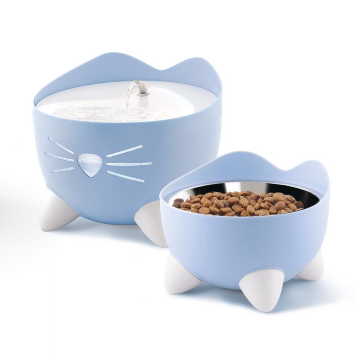 CatIt Pixi Drinking Fountain - Combo pack/Blue