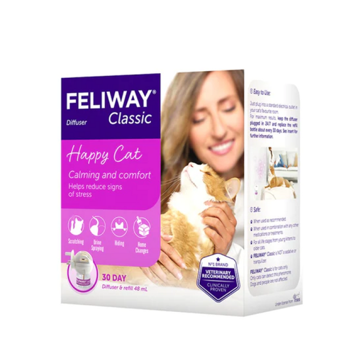 Feliway Classic Diffuser + Refill 48 ml