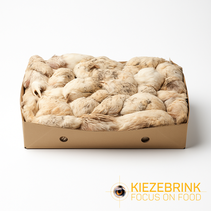 Ex-Layer Quail Heavy 8kg – Raw Whole Quails with Undeveloped Eggs (Kiezebrink)