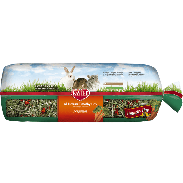 Kaytee Timothy Hay Plus Carrots, 24 oz