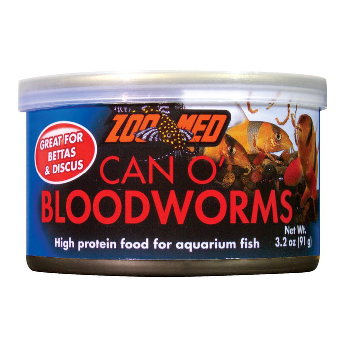 Zoo Med Can O' Bloodworms 3.2oz