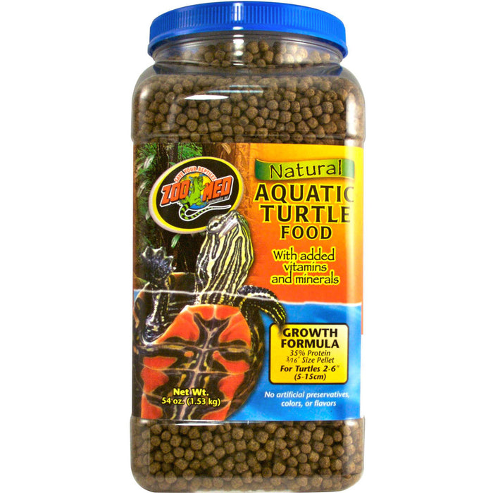 Zoo Med Natural Aquatic Turtle Food Growth Formula, 42g