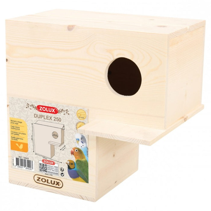 Bird Nesting Box - Duplex 250