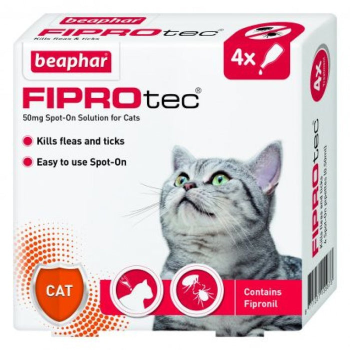 Fiprotec for Cat - 4 Pipettes