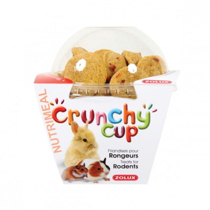 Crunchy Cup Rodent Treats - Plain &amp; Carrot