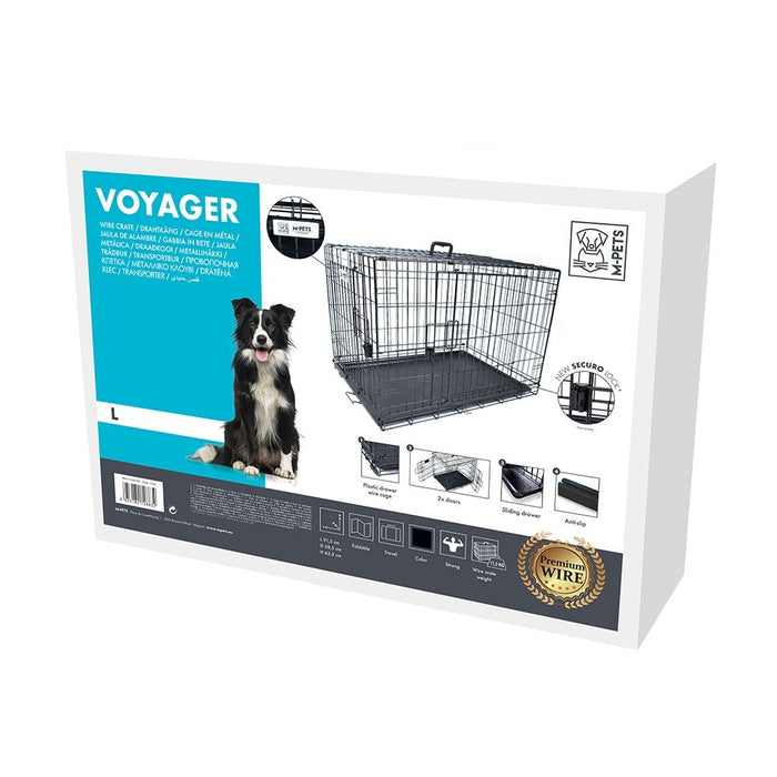 M-Pets Voyager Wire Crate