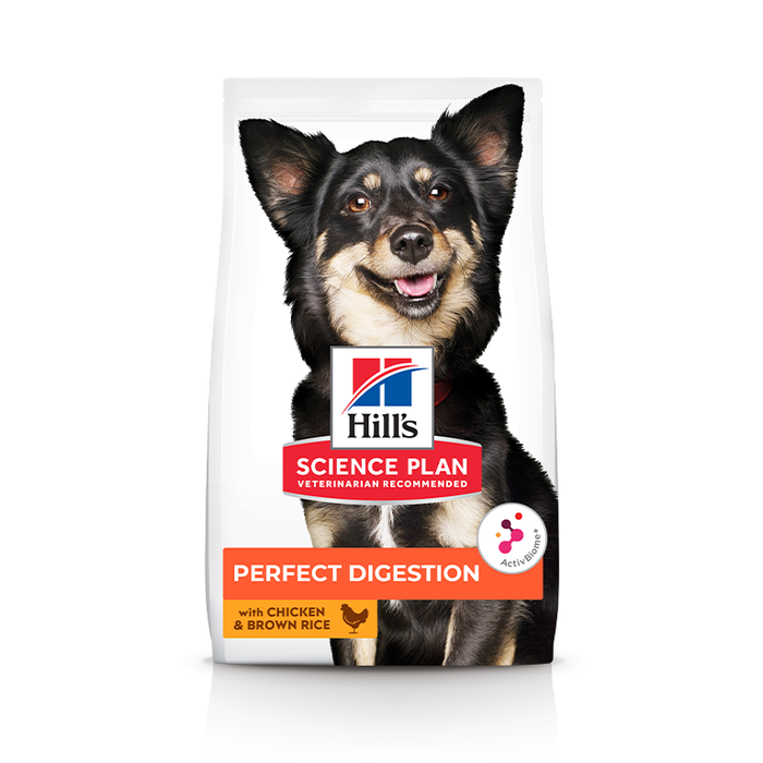 Hill’s Science Plan Perfect Digestion Small & Mini Adult 1+ Dog Food with Chicken & Brown Rice
