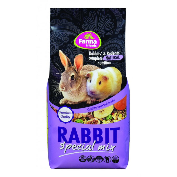 RABBIT SPECIAL MIX - 800 GRAMS