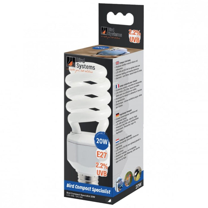 Bird Compact Lamp Specialist 2.2% UVB - 20W