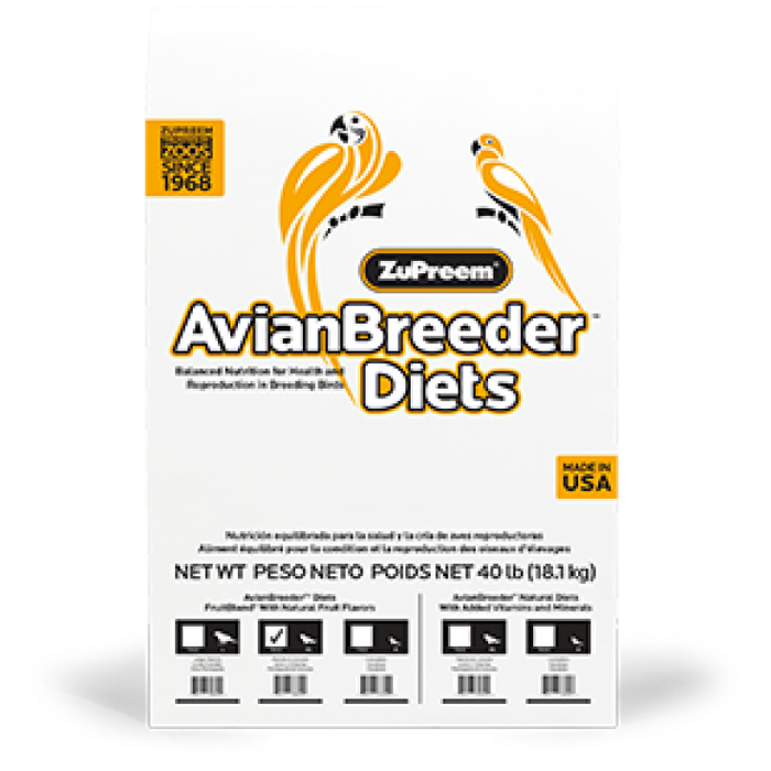 AVIANBREEDER FRUITBLEND LARGE PARROTS 40 LB (18.14KG)