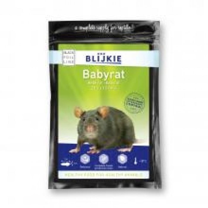 BLIJKIE BLACK FOIL LINE BABYRAT 10G, 10PC