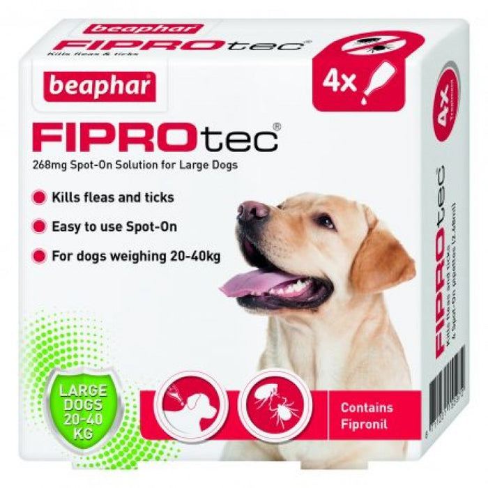 Fiprotec for Large Dog - 4 Pipettes